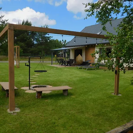 Ferienhaus Forest House Sasino-spa Sauna Balia