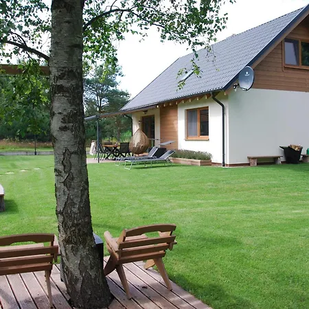 Forest House Sasino-spa Sauna Balia Ferienhaus Sasino